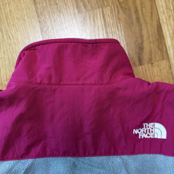 North Face Kids Denali Full Zip Polartec Fleece Jacket Pink L 14-16 PLAY Gorp - Picture 14 of 16